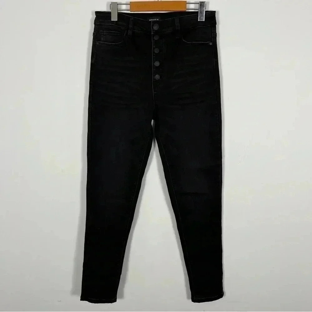 🌟Warehouse one super high rise jeans 31x30